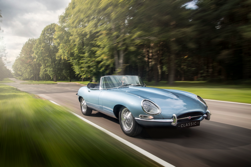 Illustration for article titled The Electric Jaguar E-Type Zero Is The World's Most Beautiful Car Reworked For The Future